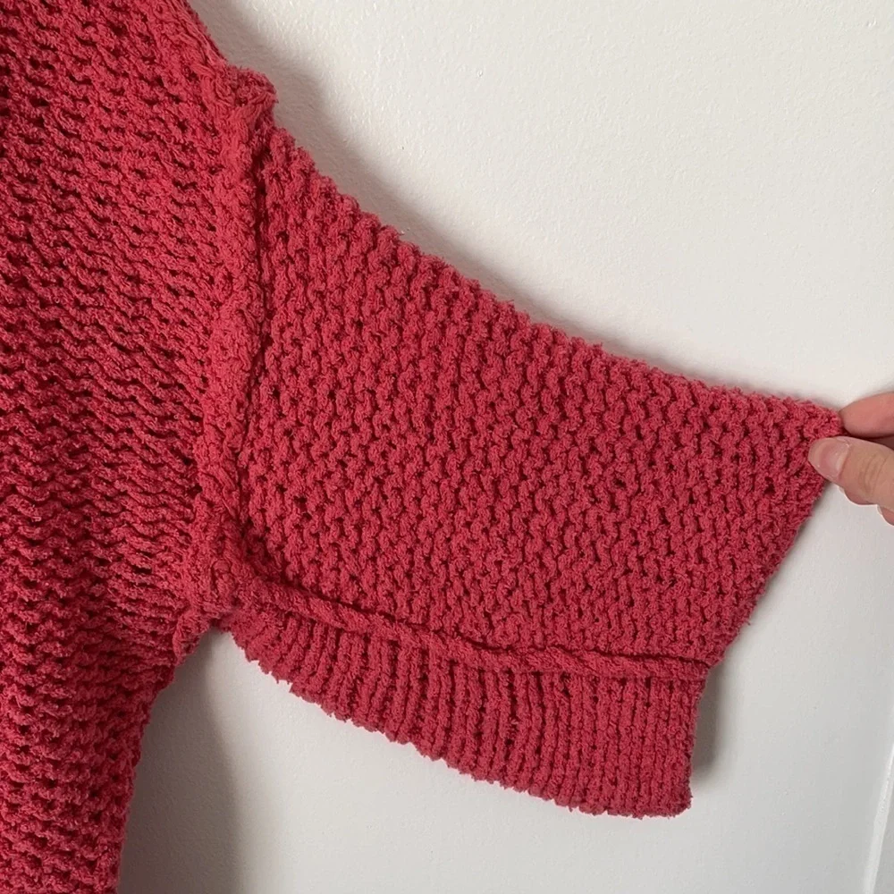 Free People Halo Chunky Knit Sweater Size S